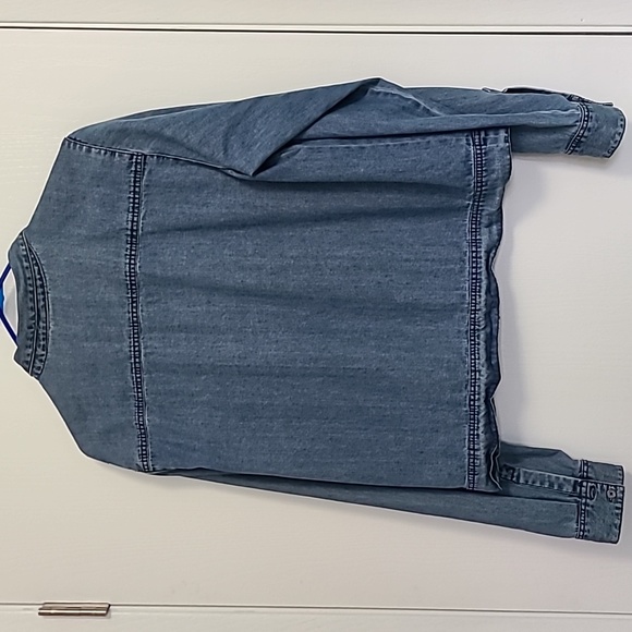 BENCH RARE Denim Jacket/Overcoat - Picture 5 of 8